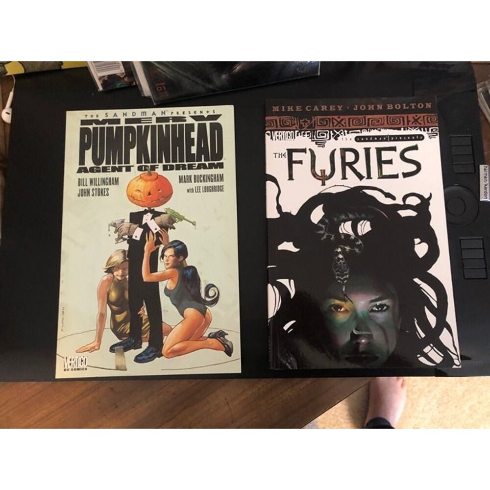 The Sandman Presents Merv Pumpkinhead Agent of Dream+ The Furies tpb